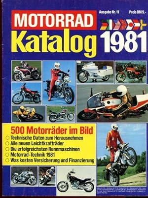 Motorrad Katalog 1985. Beiliegend: Daten, Maße, Preise (16 Seiten).