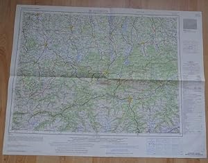 Innsbuck - NL 32-3. Topographische Karte. Maßstab: 1 : 250.000. Edition 1-AMS. Series M501.