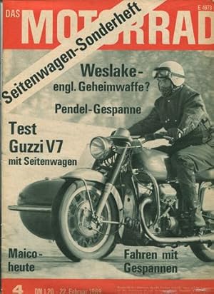 Das Motorrad. Technik, Wirtschaft, Sport. Die Deutsche Motorrad-Zeitschrift. 1969 - 7 Hefte. Heft...