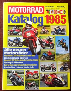 Motorrad Katalog 1985. Beiliegend: Daten, Maße, Preise (24 Seiten).