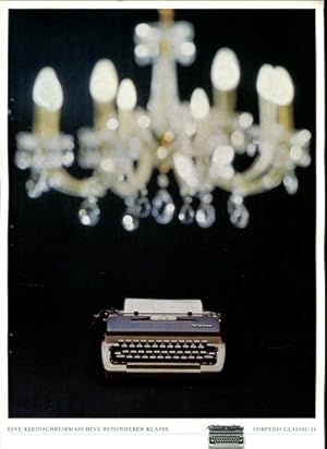 Torpedo Classic 18 Schreibmaschine. Prospekt