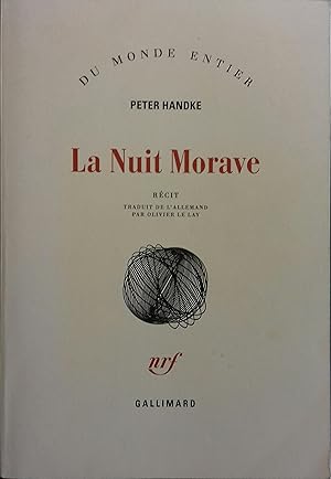 La nuit morave. Récit.