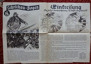 Lehrschau-Bogen Nr.15: Einkreisung - eine alte Waffe Englands. Nr. 15a: Einkreisung - die jetzt u...