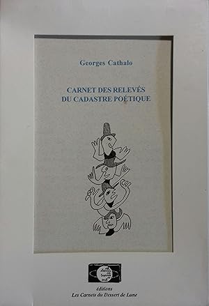 Seller image for Carnet des relevs du cadastre potique. for sale by Librairie Et Ctera (et caetera) - Sophie Rosire