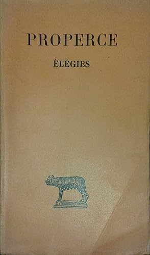 Elégies.