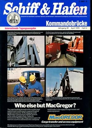 Schiff & Hafen. Kommandobrücke - New Ships. Zeitschrift für Schiffahrt, maritime Technik und Wirt...