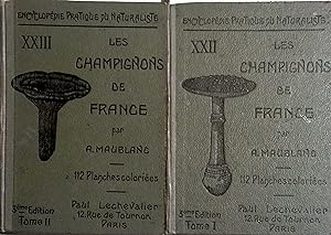 Les champignons de France. Tomes 1 et 2. Encyclopédie du naturaliste, tomes XXII et XXXIII.