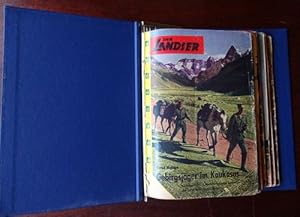 Der Landser. Kleinband. Heft 193, 194, 195, 196, 199, 200, 201 im Sammelordner.
