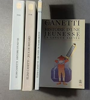 Lot de 4 volumes : Histoire d'une jeunesse. La langue sauvée. - Histoire d'une vie. Le flambeau d...