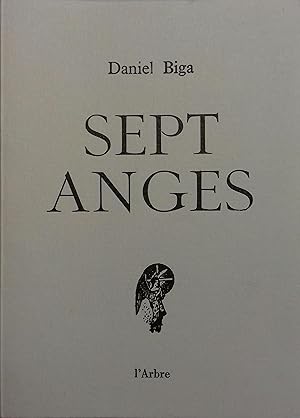 Seller image for Sept anges. for sale by Librairie Et Ctera (et caetera) - Sophie Rosire