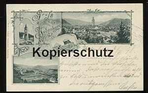 Bild des Verkufers fr Postkarte: Gruss aus Judenburg. zum Verkauf von Antiquariat Ralf Rindle