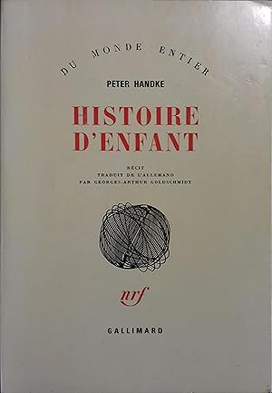 Histoire d'enfant. Récit.