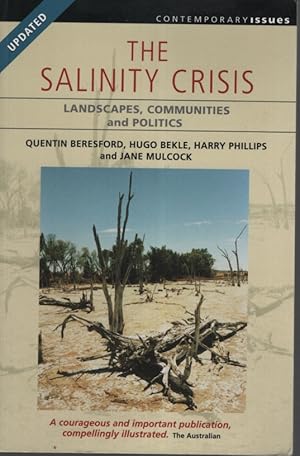 Imagen del vendedor de The Salinity Crisis Landscapes, Communities and Politics a la venta por Dromanabooks