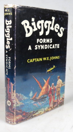 Biggles Forms a Syndicate. Illustrated by Stead