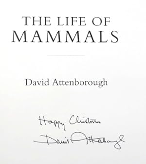 Seller image for The Life of Mammals for sale by Bow Windows Bookshop (ABA, ILAB)
