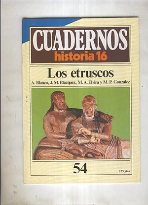 Imagen del vendedor de Cuadernos Historia 16 numero 054:Los etruscos a la venta por El Boletin