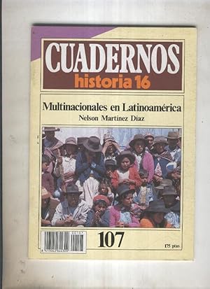 Immagine del venditore per Cuadernos Historia 16 numero 107:Multinacionales en latinoamerica venduto da El Boletin