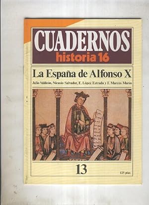 Immagine del venditore per Cuadernos Historia 16 numero 013:La Espaa de Alfonso X venduto da El Boletin