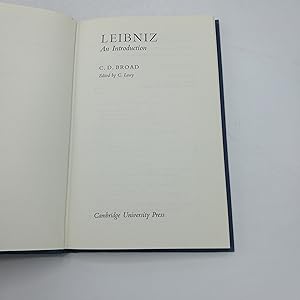 Immagine del venditore per Leibniz: An Introduction venduto da Antiquariat Bcherwurm