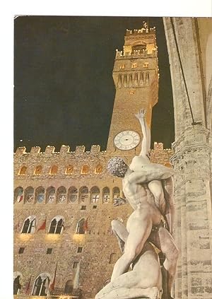Seller image for Postal 029564 : Firenze Rape of the Sabines and Tower of Arnolphe for sale by EL BOLETIN
