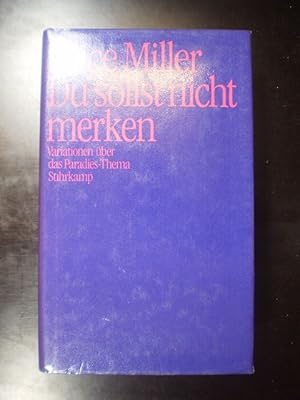 Bild des Verkufers fr Du sollst nicht merken. Variationen ber Paradies-Thema zum Verkauf von Buchfink Das fahrende Antiquariat