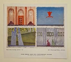 Seller image for Stage Designs (1938 Lithograph Print) for sale by Maynard & Bradley