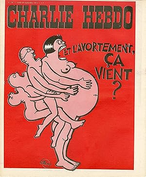 "CHARLIE HEBDO N°202 du 30/9/1974" WILLEM : ET L'AVORTEMENT ÇA VIENT ?