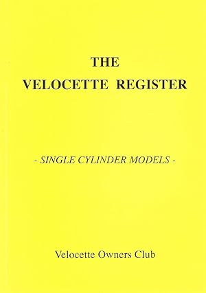 The Velocette Register: Single Cylinder Models