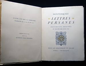 Image du vendeur pour Lettres Persanes mis en vente par Certain Books, ABAA