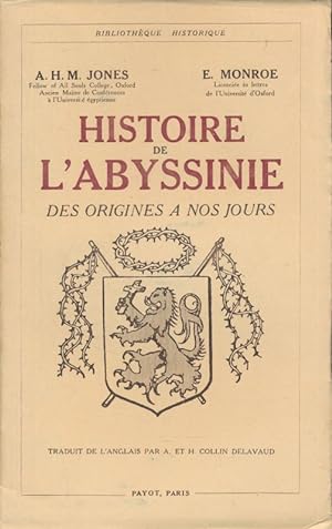 Imagen del vendedor de Histoire de l'Abyssinie des origines  nos jours a la venta por LIBRAIRIE GIL-ARTGIL SARL