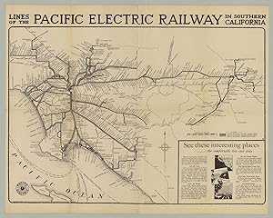 Lines of the Pacific Electric Railway in Southern California