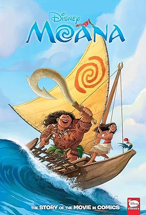 Image du vendeur pour Disney Moana: The Story of the Movie in Comics mis en vente par Redux Books