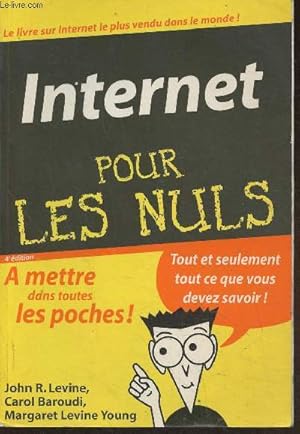 Imagen del vendedor de Internet pour les nuls a la venta por Le-Livre