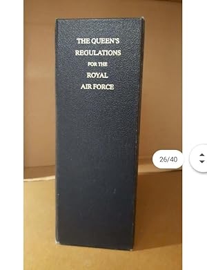 Seller image for The Queens Regulations for the Royal Air Force fourth edition 1956 looseleaf updated till 1998 for sale by UK LAW BOOK SELLERS LTD
