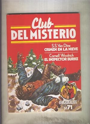 Imagen del vendedor de Club del Misterio numero 071: Crimen en la nieve y El inspector Burke a la venta por El Boletin