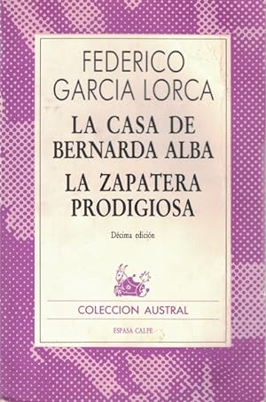 Imagen del vendedor de Casa de Bernarda Alba, La. La zapatera prodigiosa. a la venta por La Librería, Iberoamerikan. Buchhandlung
