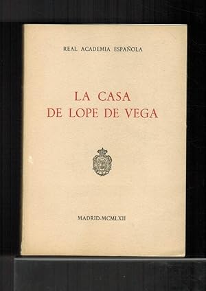 Seller image for Casa de Lope de Vega, La. Notas preliminares de F. J. Snchez Cantn y Ramn Menndez Pidal. Noticia sobre la reconstruccin de la casa por P. Muguruza, J. Cavestany y F. J. Snchez Cantn. for sale by La Librera, Iberoamerikan. Buchhandlung