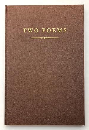 Two Poems: Wildflowers [and] Infirmities