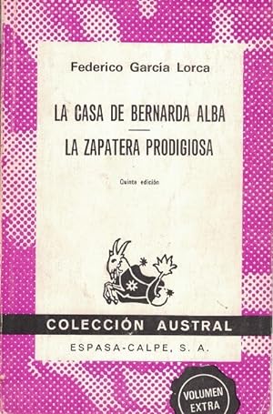 Imagen del vendedor de Casa de Bernarda Alba, La. La zapatera prodigiosa. a la venta por La Librería, Iberoamerikan. Buchhandlung