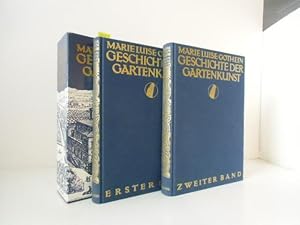 Imagen del vendedor de Geschichte der Gartenkunst. 2 Bnde. Band 1: Von gypten bis zur Renaissance in Italien, Spanien und Portugal. Mit 311 Tafeln und Illustrationen; Band 2: Von der Renaissance in Frankreich bis zur Gegenwart. a la venta por Kunstantiquariat Rolf Brehmer