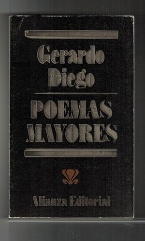 Bild des Verkufers fr Poemas mayores. zum Verkauf von La Librera, Iberoamerikan. Buchhandlung