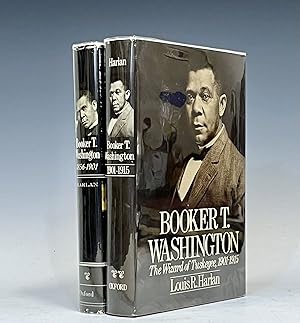 Booker T. Washington, 2 volumes, complete: I) The Making of a Black Leader, 1856-1901, II) The Wi...