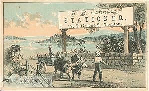 Advertisement for H.B. Lanning, Stationer