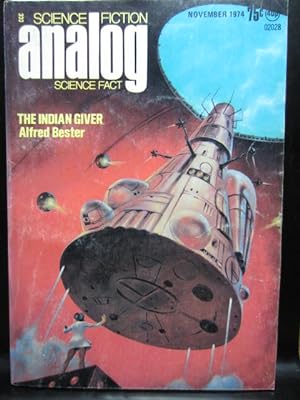 Imagen del vendedor de ANALOG - Nov, 1974 a la venta por The Book Abyss