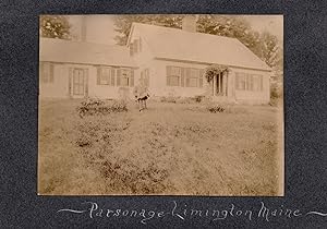 [Photo album, 1900: Limington Maine to Peaks Island region, also Niagara Falls and Boston]