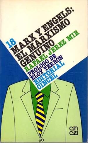 Seller image for MARX Y ENGELS. EL MARXISMO GENUINO. for sale by Books Never Die