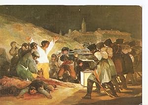 Seller image for Postal 037505 : Lienzo Los Fusilamientos del 3 de Mayo de Francisco de Goya for sale by EL BOLETIN