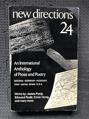 Bild des Verkufers fr New Directions 24; An International Anthology of Prose and Poetry zum Verkauf von Cragsmoor Books
