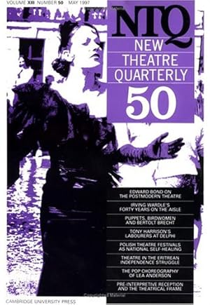 Seller image for New Theatre Quarterly 50: Volume 13, Part 2 (New Theatre Quarterly, Series Number 50) for sale by WeBuyBooks