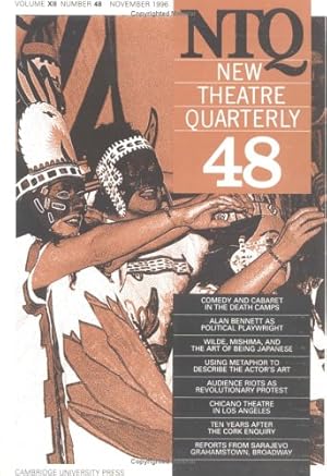 Bild des Verkufers fr New Theatre Quarterly 48: Volume 12, Part 4 (New Theatre Quarterly, Series Number 48) zum Verkauf von WeBuyBooks